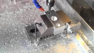 CNC Z Axis Bottom Block Mach3 DIY CNC [upl. by Llerrat]