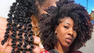 Perfect Twistout EVERYTIME on Type 4 Natural Hair  Lasts 7 Days [upl. by Ahtelahs]