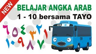 Belajar Angka Arab 110 bersama TAYO [upl. by Repard344]