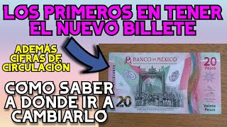 🍀Tip ¿DÓNDE Y COMO CONSEGUIR El Nuevo Billete de 20 Pesos Más Fácil Invierte un momento y Ahorra ⏰ [upl. by Jaenicke]