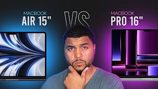 REAL WORLD REVIEW MacBook Air vs MacBook Pro 2023 [upl. by Garaway250]