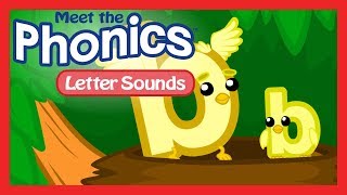 Meet the Phonics Letter Sounds  b [upl. by Gunning]