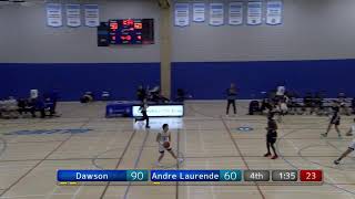 RSEQ D2 Basketball Masculin 🏀 AndréLaurendeau  Dawson 20231202 [upl. by Pammi]