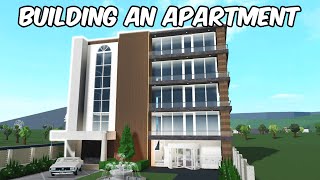 BUILDING AN APARTMENT IN BLOXBURG [upl. by Nnaeirrac]