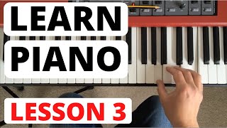 How To Play Piano for Beginners Lesson 3  Reading a Melody [upl. by Jarib]