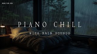 Soothing Rain and Piano Melodies 🌧️🌿 Drift into a Peaceful Sleep with Forest Vibes 🎹💤 [upl. by Nuy348]