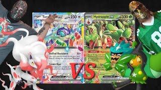 Tabletop Pokemon Zoroark VSTAR VS Hydrapple ex [upl. by Drus867]