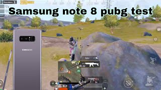 Samsung Galaxy note 8 plus PUBG test in 2023  fps and graphics test with fps meter  PUBG mobile [upl. by Ekenna]