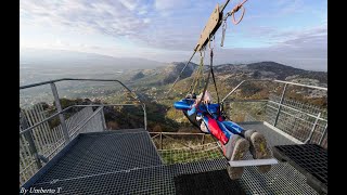 Zipline Italia la più lunga e più veloce del mondo è qui [upl. by Yenobe457]