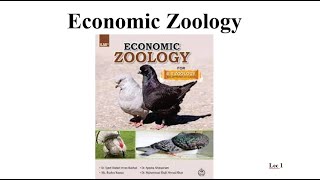 Economic Zoology Lec 1 Basic Concepts of Economic Zoology [upl. by Slayton]