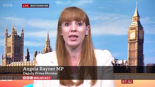 Angela Rayner MP Deputy Prime Minister On BBC Breakfast 16072024 [upl. by Einaj404]