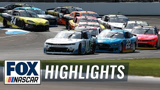 NASCAR Xfinity Series at Indianapolis Road Course  NASCAR ON FOX [upl. by Urbanna393]