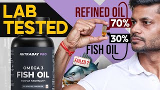 NUTRABAY FISH OIL TRIPLE STRENGTH AT INR 549  LAB TESTED BY TRUSTIFIED review fitness health [upl. by Elirpa]