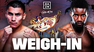 VERGIL ORTIZ JR VS FREDRICK LAWSON WEIGH IN LIVESTREAM [upl. by Navinod]