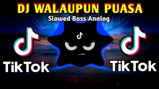 DJ WALAUPUN PUASA X INDO TIKTOK VIRAL SLOWED BASS ANALOG 2024 REMIX [upl. by Triplett]