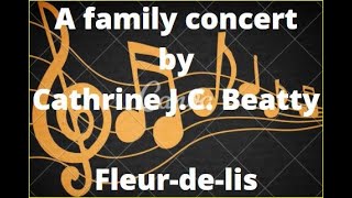 Fleurdelis Beethoven by Cathrine CJ Beatty Classic Pianist [upl. by Esilehs]