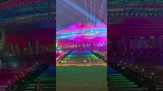 Bharat Mandapam Light Show ✨ New Delhi bharat pragatimaidan [upl. by Ursa484]