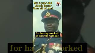 Dictator Idi Amin Rewards his 6 Year Old Son with the Best Performance Award Medal [upl. by Bertsche73]