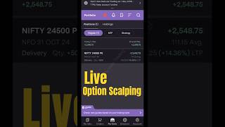 Live Option Scalping optiontrading trading daytrading [upl. by Irodim]