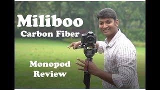 Miliboo Carbon Fiber Monopod MTT705BS  Review [upl. by Launamme]