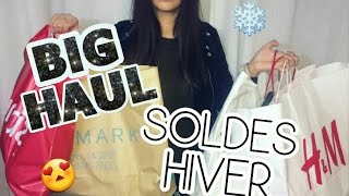 BIG HAUL SOLDES HIVER 2017  TRY ON ♡ [upl. by Atneuqal]