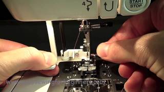 How to Thread a Janome Sewing Machine [upl. by Aicilanna]