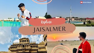 Jaisalmer Vlog  Travel video  Nishant Mhatre  War museum Jaisalmer Fort [upl. by Dre665]