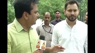 ABP News EXCLUSIVE I am working towards Nitish Kumars agenda of RSSfree India says Tej [upl. by Zoldi744]