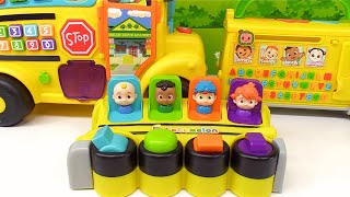 Let’s Learn with Coco Melon Pop Up Pals Toys  Best Learning Video for Toddlers and Kids [upl. by Abibah]