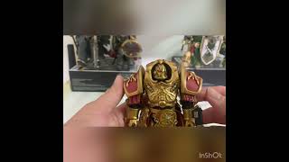 Unboxing Adeptus Custodes Allarus custodians with Castellan Axe warhammer40k joytoy unboxing [upl. by Assilram]