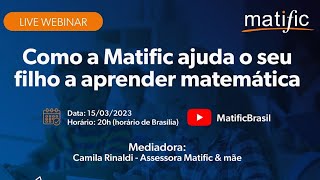 Webinar Como a Matific ajuda seu filho a aprender matemática [upl. by Ehrenberg]