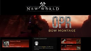 😈 X OPR 😈  🏹 Bow Montage 🏹  New World ⚔️  Season 5 [upl. by Cirnek125]