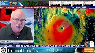 20241008 6pm ET Hurricane Milton CAT5 Update SISE [upl. by Anirbus]