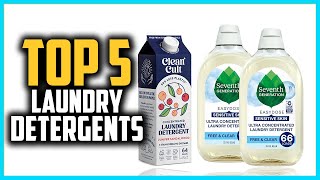 Top 5 Best Eco Friendly Laundry Detergents  Awesome Reviewer [upl. by Kcirdor]