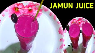 Jamun juice recipe  Natural Jamun juice  Alla Neredu Juice  Jamun smoothie [upl. by Zap]