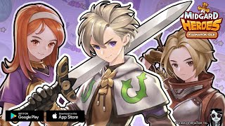 Midgard Heroes Ragnarok Idle  Gameplay Android APK iOS [upl. by Enomes]