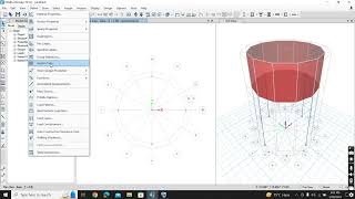 Elevated Water Tank Modeling amp Analysis  ETABS [upl. by Aienahs]