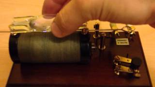 Ruhmkorff vintage induction coil demonstration [upl. by Bello158]