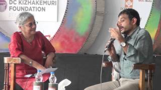 Githa Hariharan in Conversation with TM Krishna  Kerala Literature Festival 2016 [upl. by Namus]