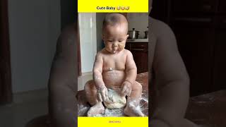 Cute Baby Masti 😅 viral trending ytshort [upl. by Marta]