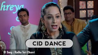 Cid Dance  HD   Radha teri chunri song  सीआईडी डांस  CID FANS cid [upl. by Aspia]