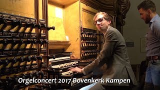 Conquest of Paradise  Orgelimprovisatie  Bovenkerk Kampen  Gert van Hoef [upl. by Suertemed]