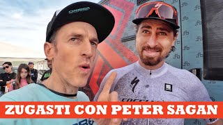 Zugasti con Peter Sagan  Internacionales de Chelva  Ibon Zugasti [upl. by Menis]