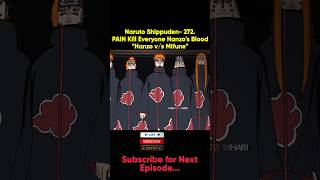 Naruto Shippuden 272PAIN Kill Everyone Hanzos BloodquotHanzo vs Mifunequot naruto anime pain [upl. by Eatton]