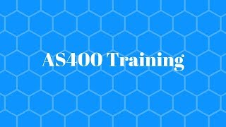 AS400 training demo video  IBM I Series AS400 training online course Demo Video [upl. by Zailer]