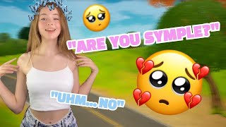 I Pretended To Be A Gamer Girl In Fortnite THIRSTY [upl. by Orson866]