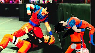 GOKU VS NARUTO WHO WILL WIN  WWE 2K24 [upl. by Arriaet]