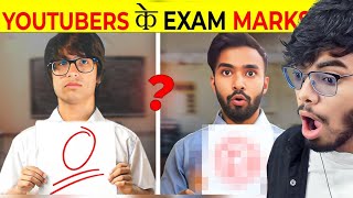 Exam Marks Of Youtubers in India  Casetoo Reacts [upl. by Orran]