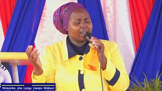 Ninaomba Jina Langu Liwepo Kitabuni  Yaya Kilimani Worship [upl. by Giarg232]