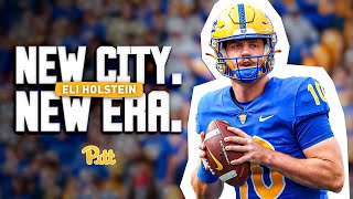 quotBeing Compared To Dan Marinoquot Pitt Freshman QB Eli Holstein Is On Pace For A HISTORIC Season 👀 [upl. by Cinomod]